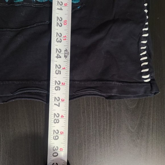 Affliction T Shirt Live Fast Dark Ages Stitched 1973 Eagle SZ M Distressed Hems - Picture 7 of 9